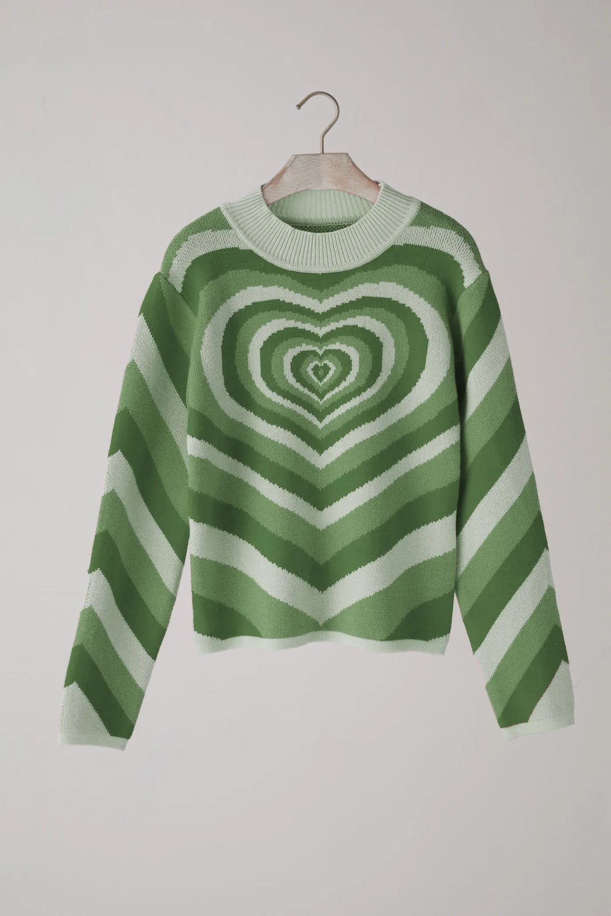 Cálida | Jersey con motivo de corazones