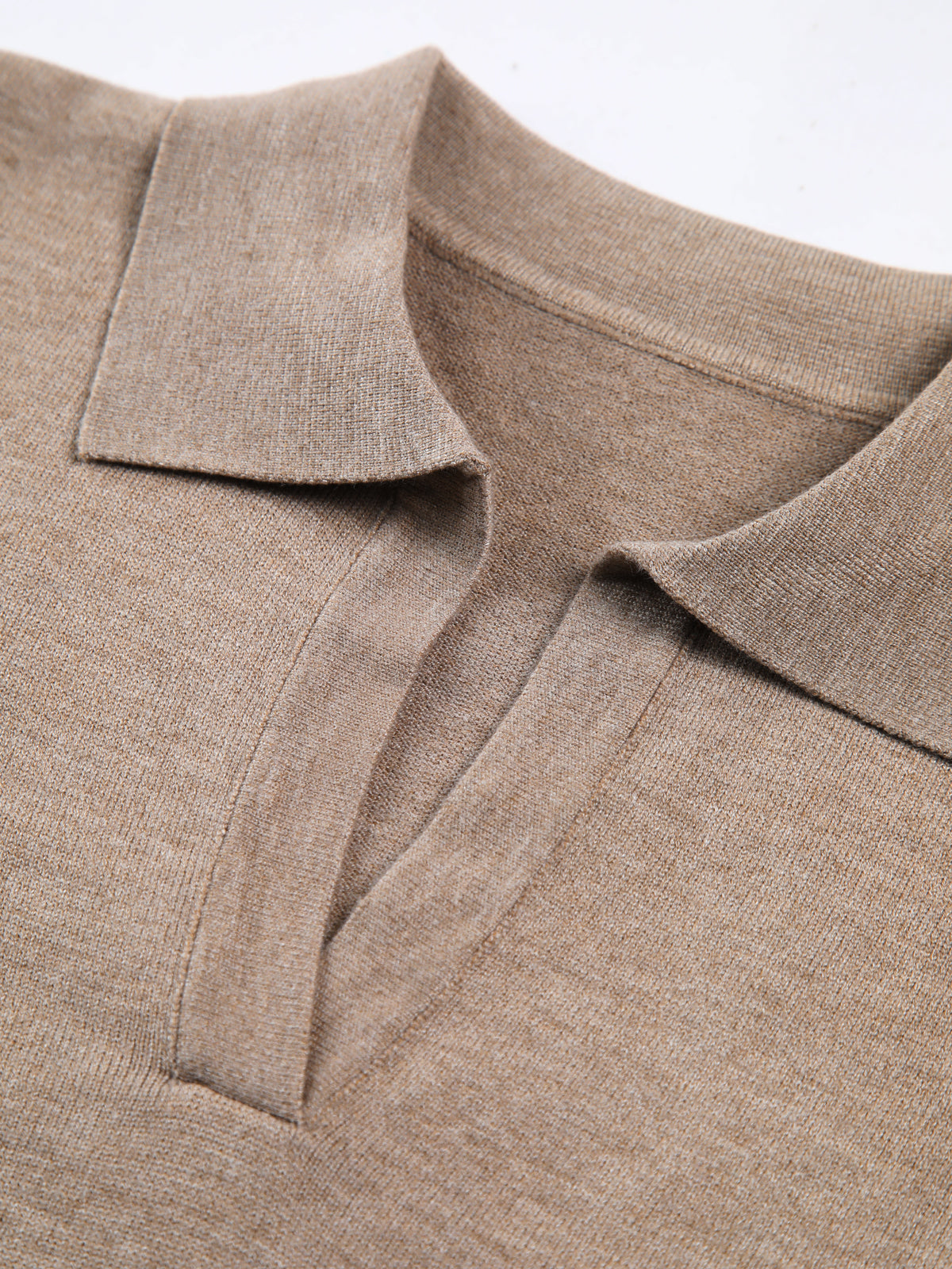 Vela | Jersey fino con cuello de polo