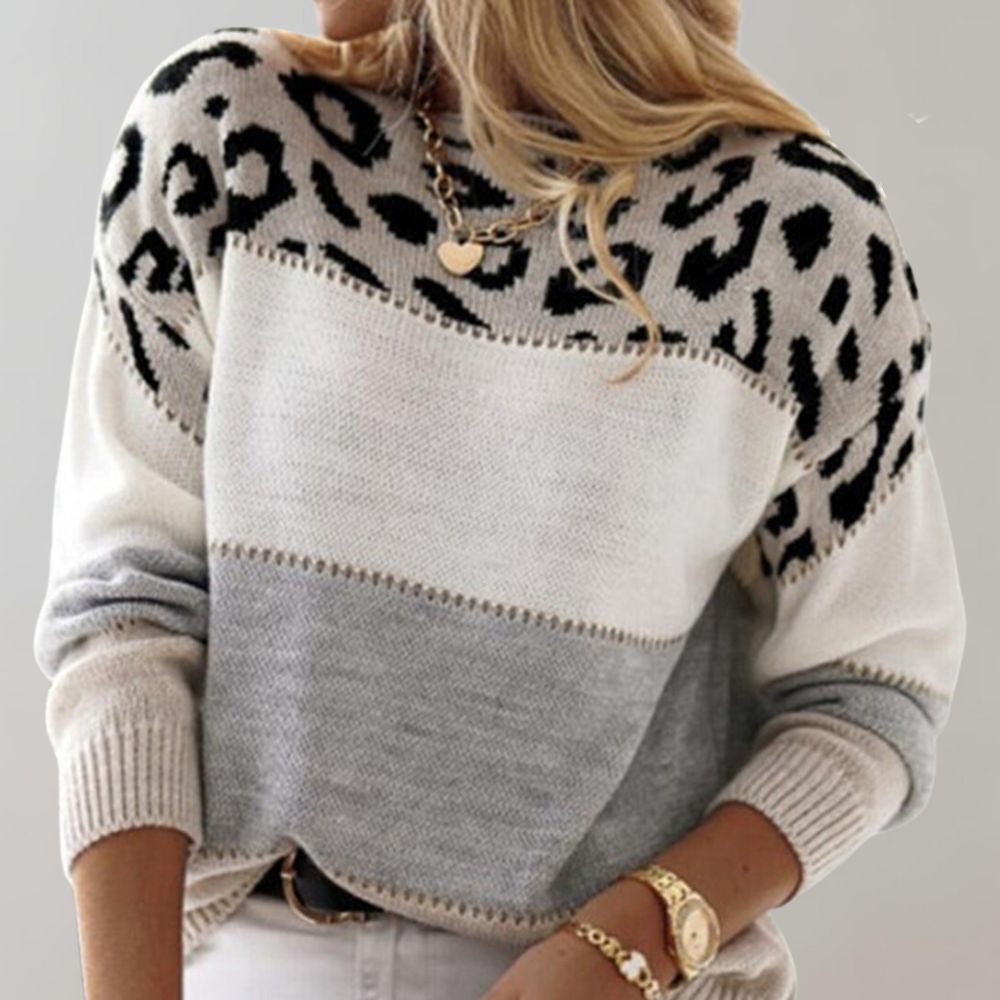 Brava | Jersey con estampado de leopardo