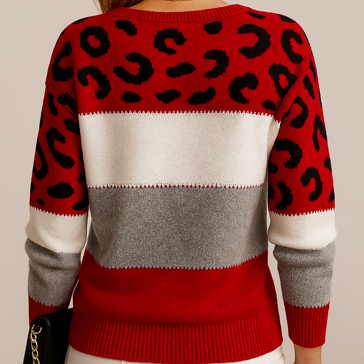 Brava | Jersey con estampado de leopardo