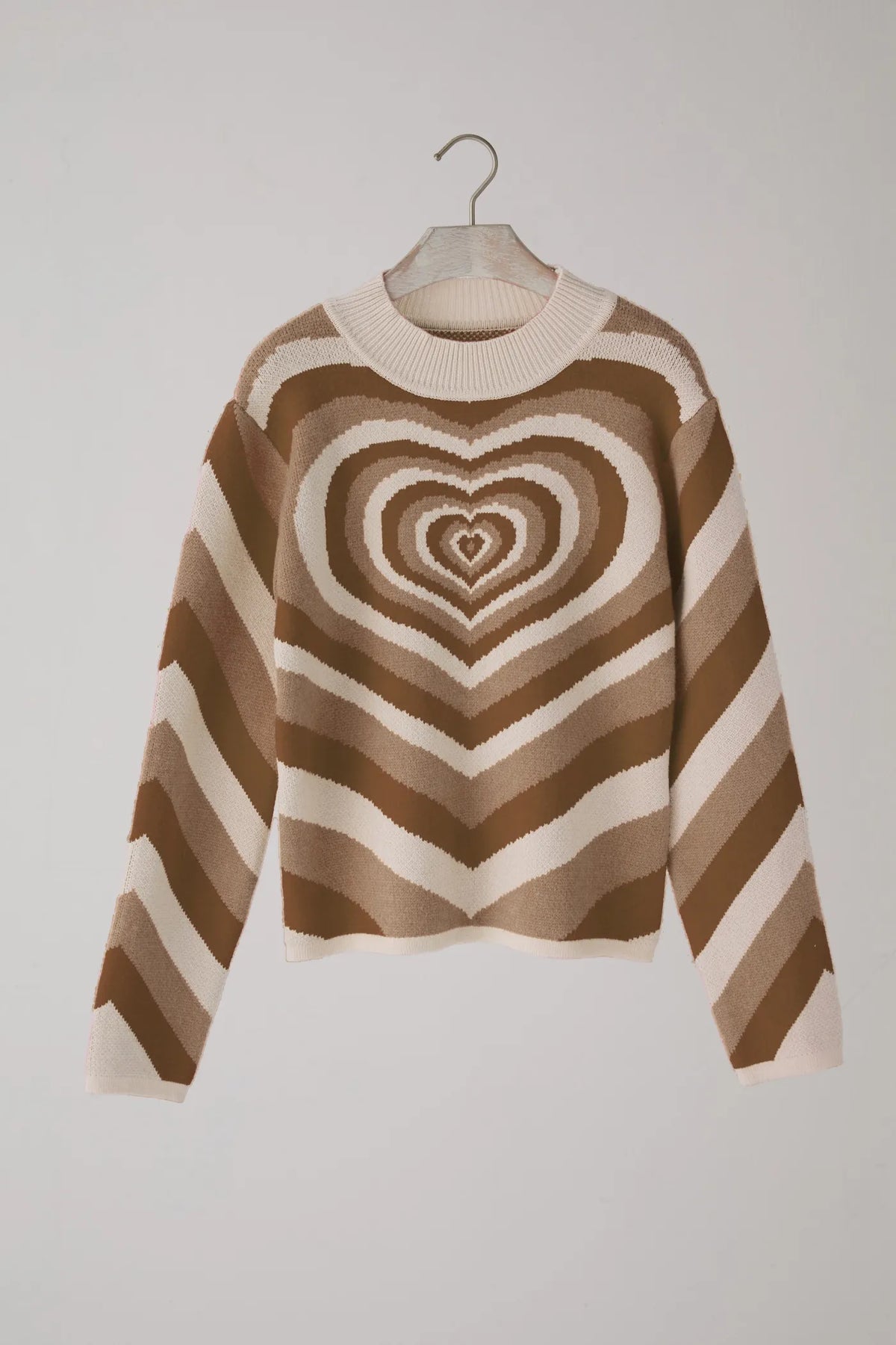 Cálida | Jersey con motivo de corazones