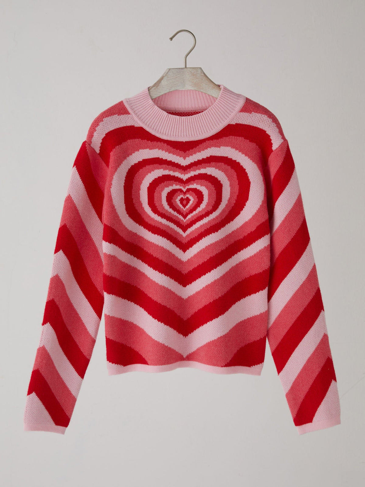 Cálida | Jersey con motivo de corazones