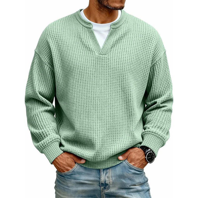 Camiseta tipo gofre con comodidad en capas