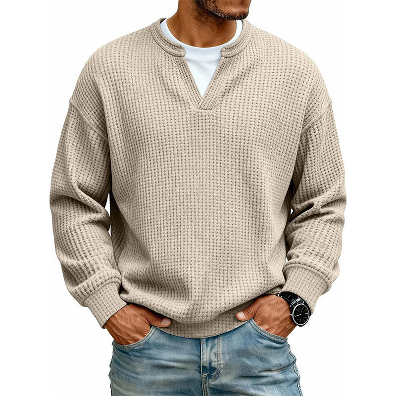 Camiseta tipo gofre con comodidad en capas