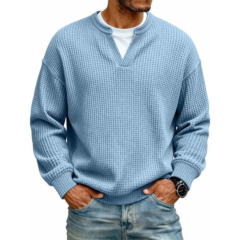 Camiseta tipo gofre con comodidad en capas