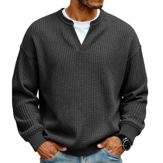 Camiseta tipo gofre con comodidad en capas