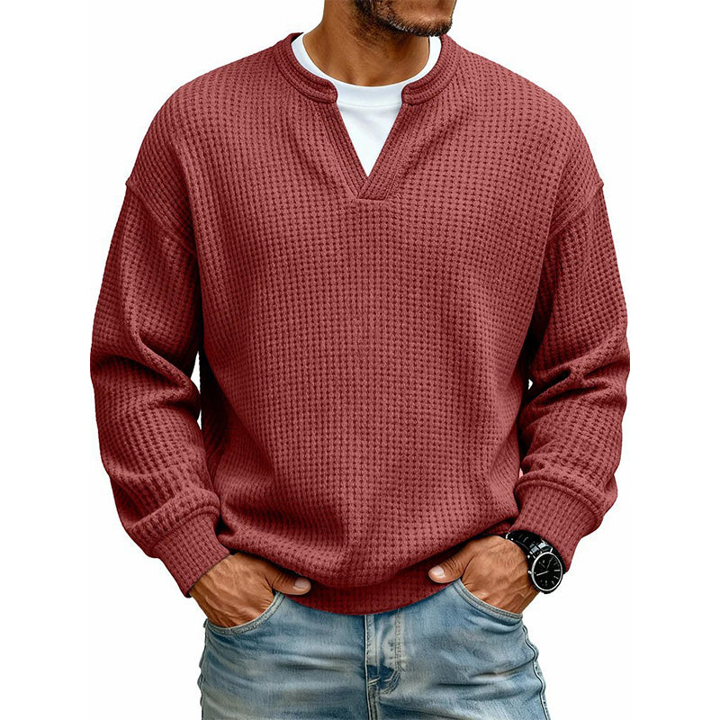 Camiseta tipo gofre con comodidad en capas
